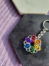Load image into Gallery viewer, Large Celtic Flower Pendant/Keychain
