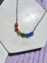 Load image into Gallery viewer, Dainty Sweet Pea Necklace