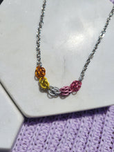 Load image into Gallery viewer, Dainty Sweet Pea Necklace