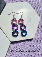 Load image into Gallery viewer, Three Mobius Earrings
