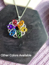 Load image into Gallery viewer, Large Celtic Flower Pendant/Keychain