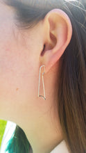 Load image into Gallery viewer, Twisted Architectural Sterling Silver Post Earrings