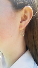 Load image into Gallery viewer, Round Sterling Silver Filigree Dangle Earrings