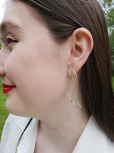 Load image into Gallery viewer, Tropical Wave Sterling Silver Post Earrings