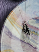 Load image into Gallery viewer, Moss Agate Drippy Bubbly Claw-Prong Pendant