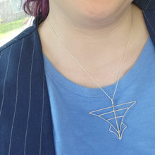 Load image into Gallery viewer, Brise Soleil Silver Pendant