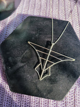 Load image into Gallery viewer, Brise Soleil Silver Pendant