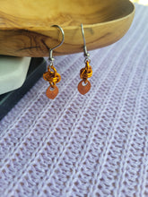 Load image into Gallery viewer, Tiny Barrel and Scale Earring