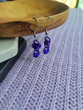 Load image into Gallery viewer, Tiny Barrel and Scale Earring