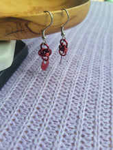 Load image into Gallery viewer, Tiny Barrel and Scale Earring