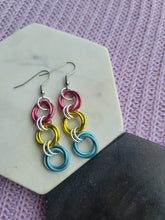 Load image into Gallery viewer, Three Mobius Earrings