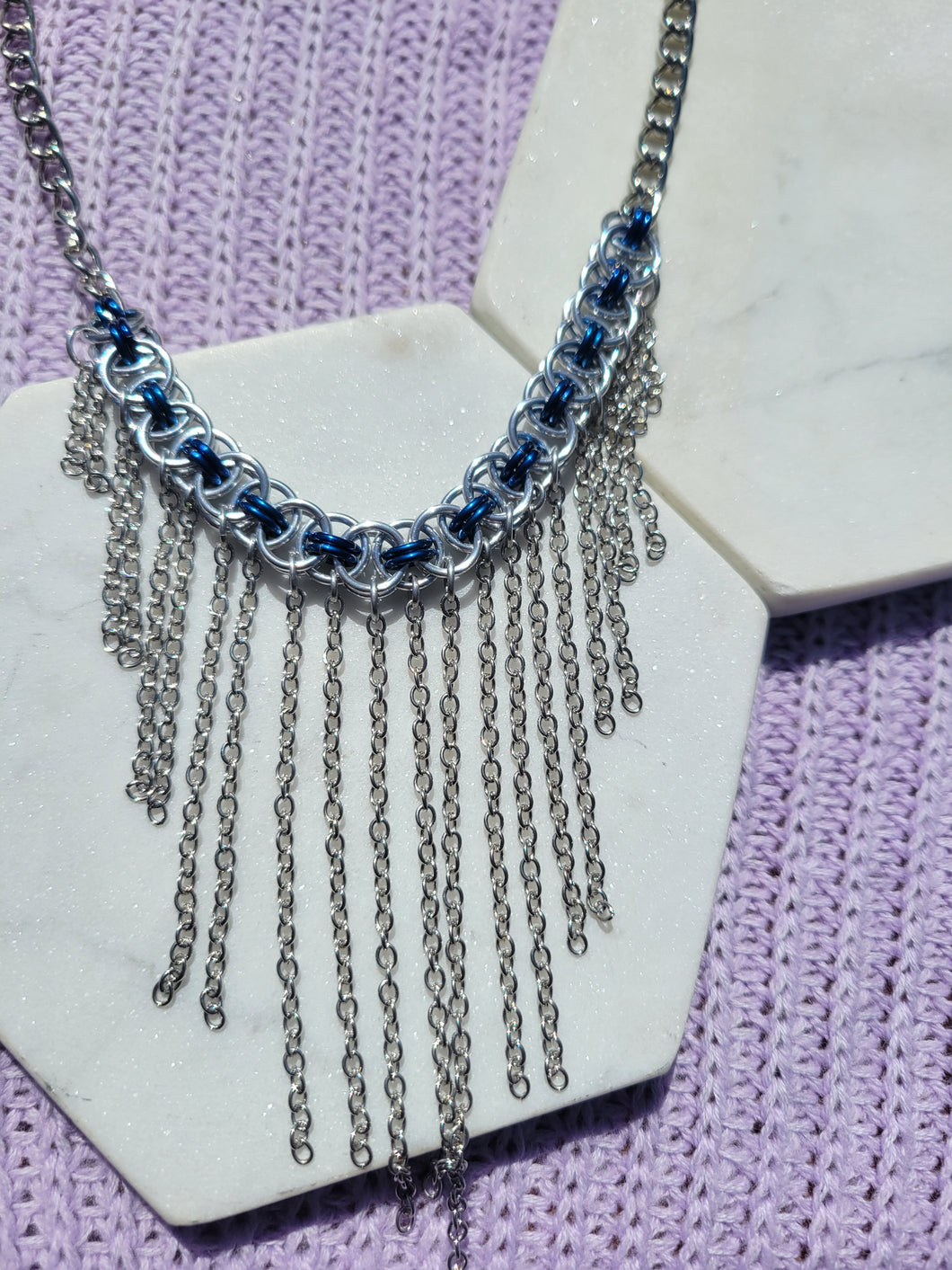 Drippy Helm Necklace