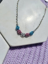 Load image into Gallery viewer, Dainty Sweet Pea Necklace
