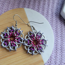 Load image into Gallery viewer, Large Celtic Flower Earrings
