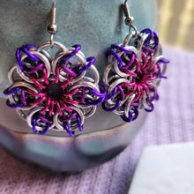 Load image into Gallery viewer, Large Celtic Flower Earrings
