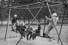 Load image into Gallery viewer, Vintage Playground Equipment - Plank Swing

