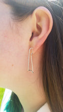 Load image into Gallery viewer, Twisted Architectural Sterling Silver Post Earrings
